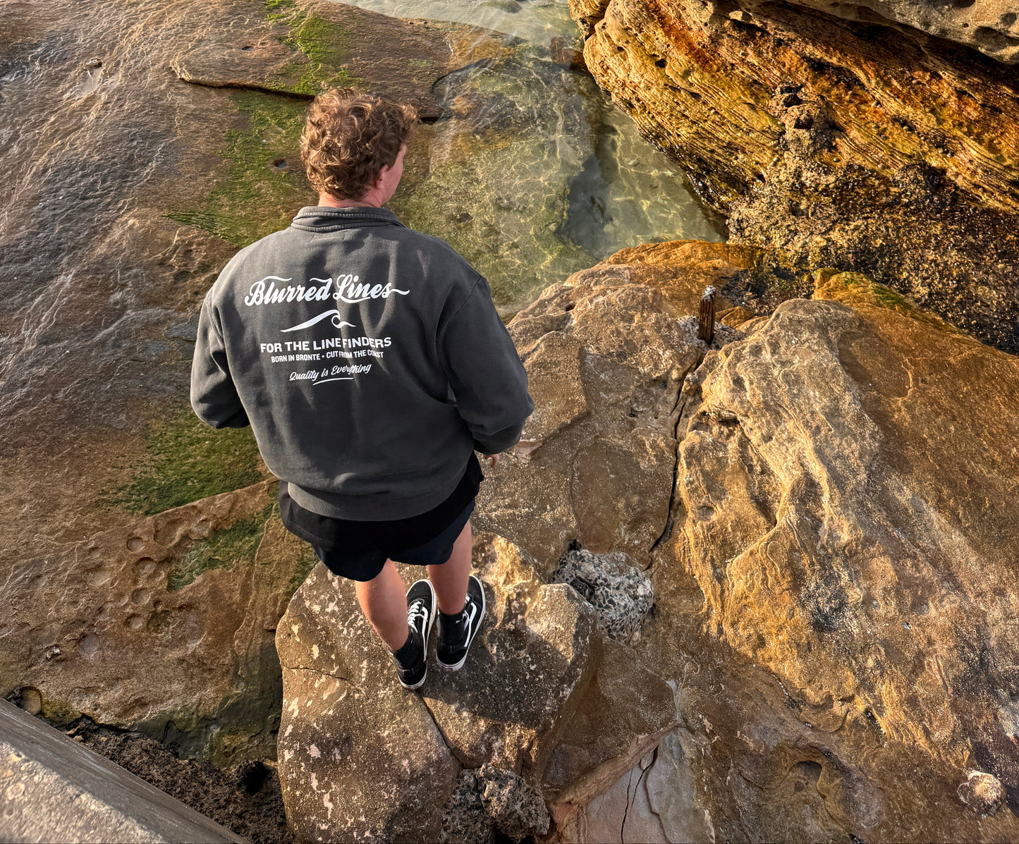 Signature Quarter Zip Sweatshirt