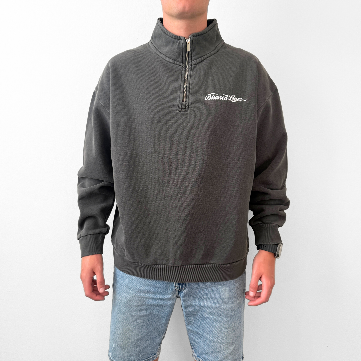 Signature Quarter Zip Sweatshirt