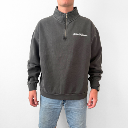 Signature Quarter Zip Sweatshirt
