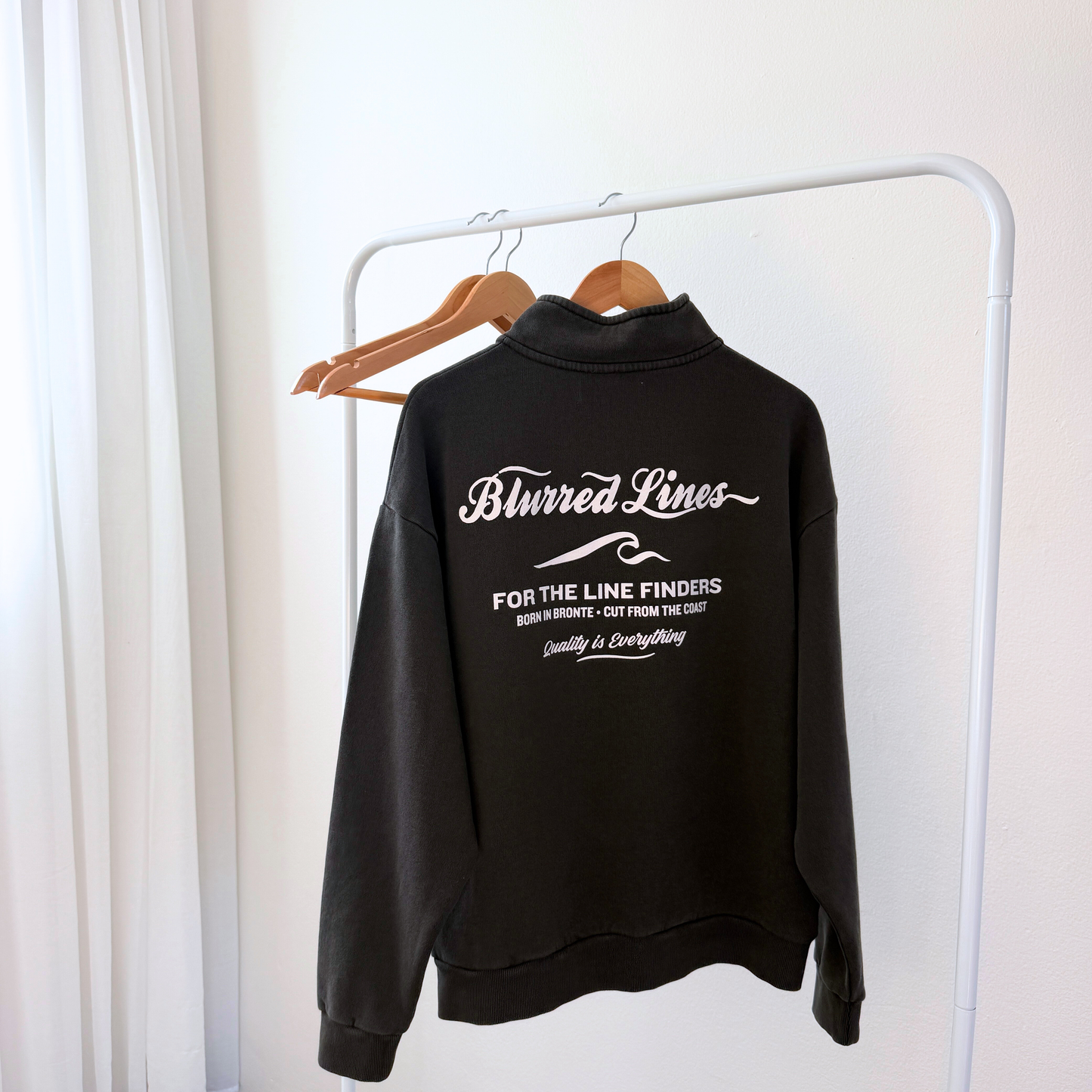 Signature Quarter Zip Sweatshirt